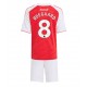 Arsenal Martin Odegaard #8 Hjemmedraktsett Barn 2025-26 Korte ermer (+ Korte bukser)